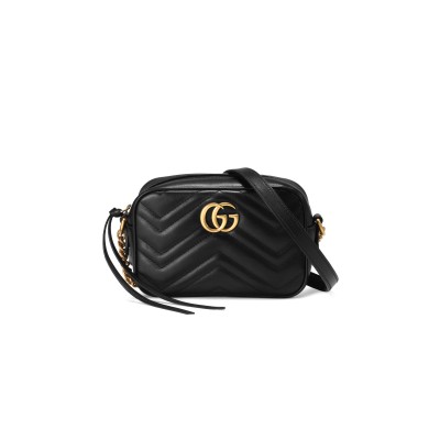 GUCCI GG MARMONT MINI CAMERA BAG 448065 (18*12*6cm)